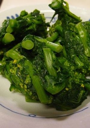菜の花　我が家のゆで方-レシピのメイン写真
