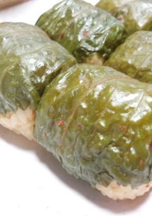 焼肉のタレづけエゴマおにぎり～☆-レシピのメイン写真