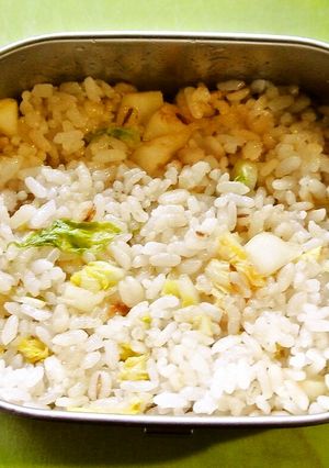 やみつきっ漬物混ぜご飯　お弁当にもどうぞ-レシピのメイン写真