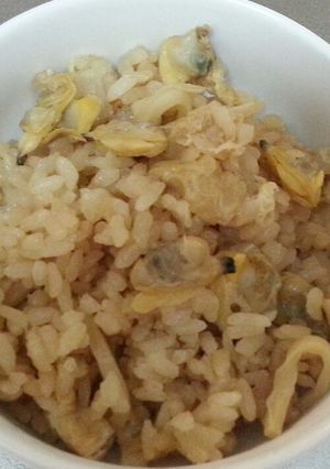 あさりの炊き込みご飯-レシピのメイン写真