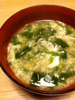 ほうれん草 かき玉汁-レシピのメイン写真