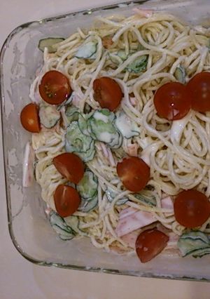 コクのあるソースのサラダパスタ-レシピのメイン写真