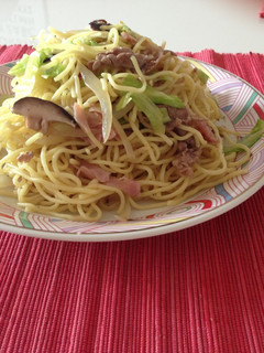 生ハムの旨味たっぷり塩焼きそば-レシピのメイン写真