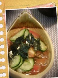 もずく酢の簡単サラダ-レシピのメイン写真