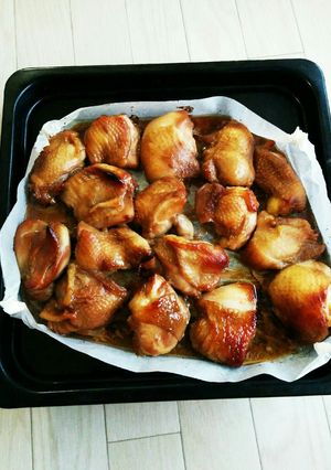 ごはんがススム！簡単ガーリックテリチキン-レシピのメイン写真