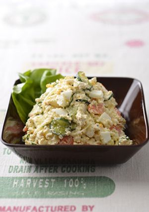 【糖質オフ】豆腐のポテトサラダ風-レシピのメイン写真