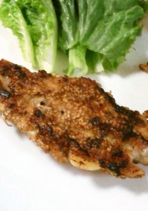 豚肉のにんにくはさみ焼き-レシピのメイン写真
