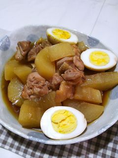 大根と鶏肉の煮物♪-レシピのメイン写真