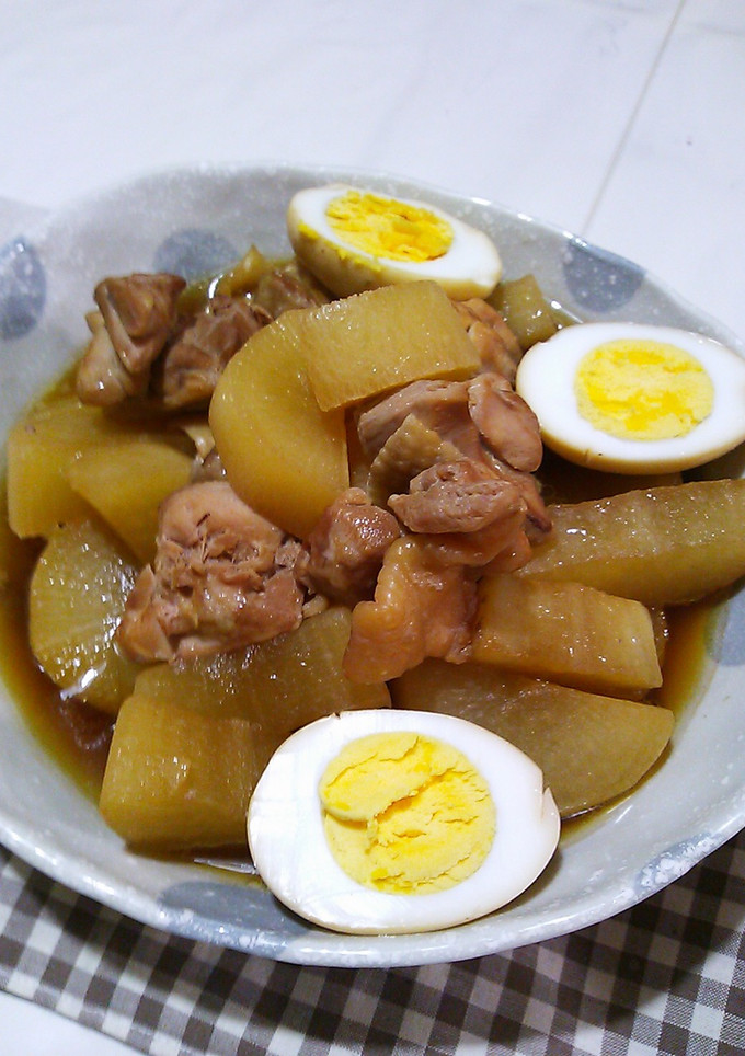 大根と鶏肉の煮物♪-レシピのメイン写真
