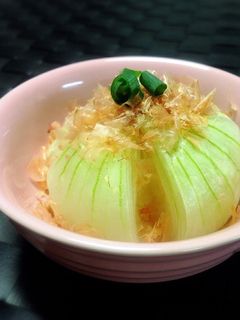 レンジで一品☆新玉ねぎ-レシピのメイン写真