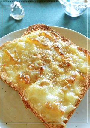 そのまんまゆず×チーズのトースト-レシピのメイン写真