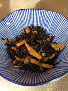 ヘルシー簡単生ひじきの煮物-レシピのメイン写真