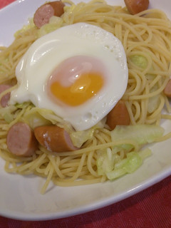 簡単!春きゃべつとウィンナーのパスタ-レシピのメイン写真