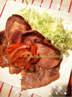 簡単 生姜焼き-レシピのメイン写真
