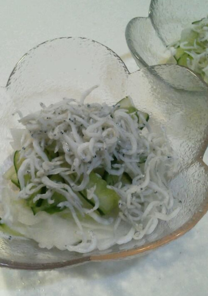 しらすと大根ときゅうりの酢の物-レシピのメイン写真