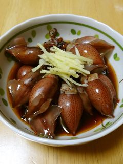 旬★ホタルイカの煮物-レシピのメイン写真