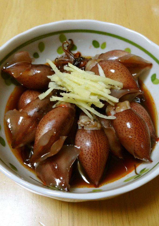 旬★ホタルイカの煮物-レシピのメイン写真