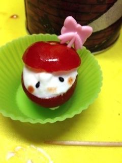 クリチみたいなヨーグルトのトマトちゃん♪-レシピのメイン写真