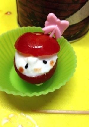 クリチみたいなヨーグルトのトマトちゃん♪-レシピのメイン写真