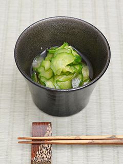 簡単・きゅうりの酢の物(三杯酢)副菜に-レシピのメイン写真