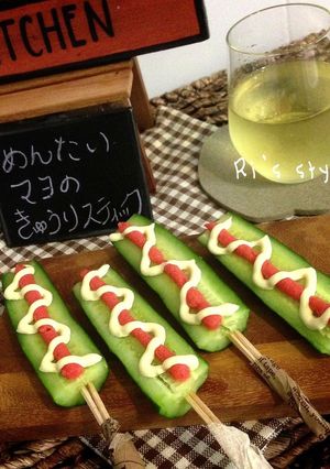 明太マヨのきゅうりスティック-レシピのメイン写真