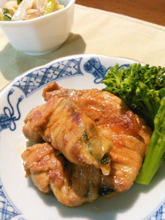 かぼちゃの肉巻き-レシピのメイン写真