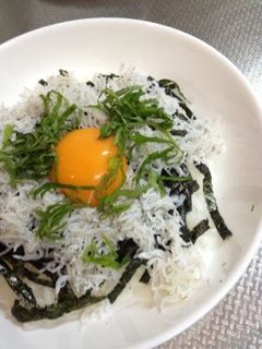 簡単シラス丼-レシピのメイン写真