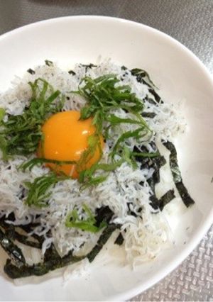 簡単シラス丼-レシピのメイン写真