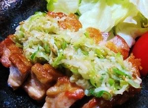 ご飯が進む♪パリパリチキンのネギ塩だれ-レシピのメイン写真