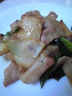 ☆簡単☆たけのこと豚肉の炒めもの-レシピのメイン写真