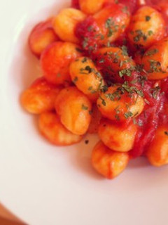 5分でできるニョッキのトマトソース♪-レシピのメイン写真