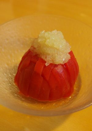 玉ねぎドレでフルーツトマト-レシピのメイン写真