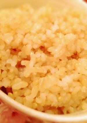 圧力鍋で自家製の発芽玄米を炊く-レシピのメイン写真