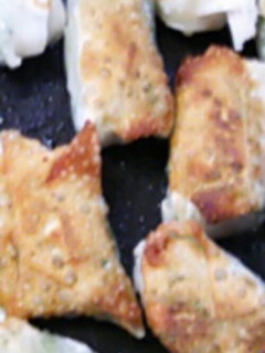 シソささみチーズめんたいの巻き巻き焼き♪-レシピのメイン写真