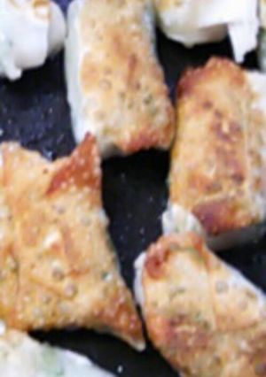 シソささみチーズめんたいの巻き巻き焼き♪-レシピのメイン写真