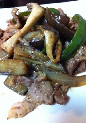 しょうゆ麹と甜麺醤★豚コマ野菜炒め-レシピのメイン写真