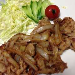 รูปของ 簡単美味い❤豚肉の玉ねぎソース焼き
