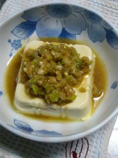 ネギタレ冷奴-レシピのメイン写真