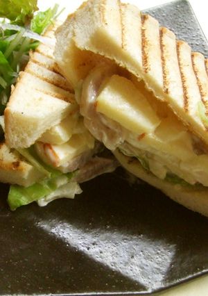 チキンウォルドフサンド-レシピのメイン写真