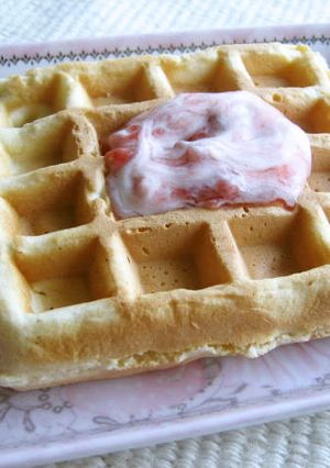 ﾎｯﾄｹｰｷﾐｯｸｽ☆サクふわ☆ワッフル-レシピのメイン写真