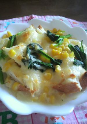 食パンで簡単*パングラタン*-レシピのメイン写真