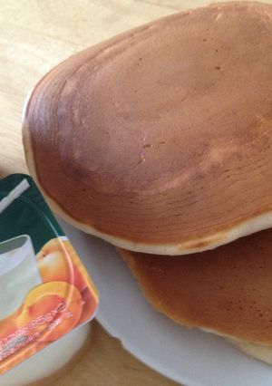 シンプルな材料でお手軽パンケーキ-レシピのメイン写真