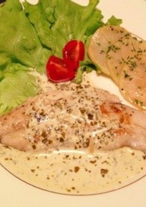 サゴシのバジルマヨソース-レシピのメイン写真