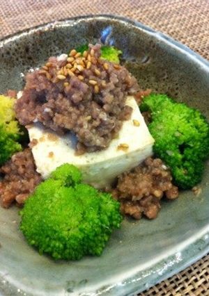 フライパン1つ＊簡単肉味噌豆腐-レシピのメイン写真