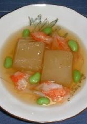 冬瓜とカニのあんかけ煮-レシピのメイン写真