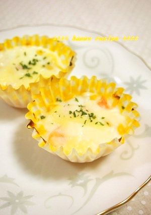お弁当に！簡単スピードミニグラタン-レシピのメイン写真