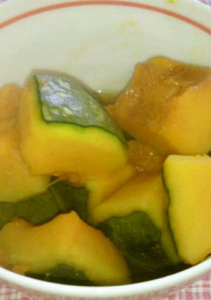 ほっこりするかぼちゃの煮物-レシピのメイン写真