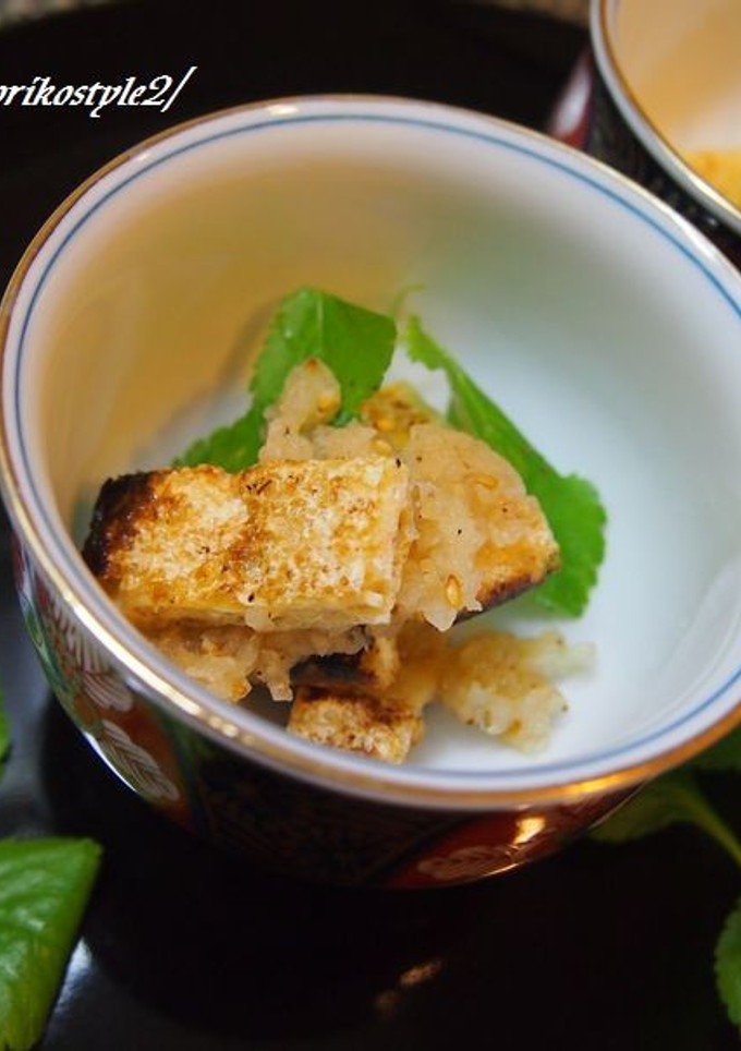 お揚げの胡麻おろし和え-レシピのメイン写真