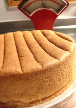 スポンジケーキ〜シフォン仕立て〜-レシピのメイン写真