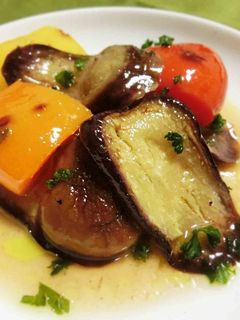 【焼いて漬けるだけ】焼きナスのマリネ-レシピのメイン写真